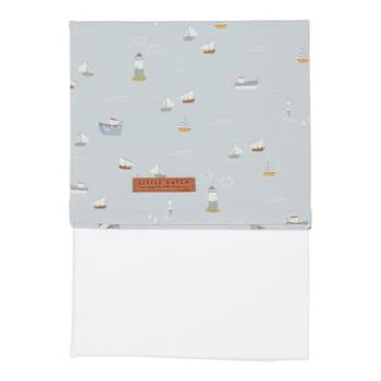 Lenzuola Culla Sailors Bay Blue - immagine 2