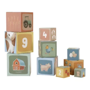 Little Dutch | Cubi Impilabili in Cartone Little Farm | LD7139