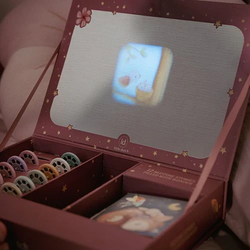 Little Dutch | Proiettore di Storie con Torcia Elettrica Rosa | LD4780 - immagine 9