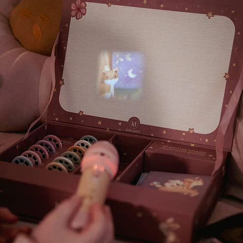 Little Dutch | Proiettore di Storie con Torcia Elettrica Rosa | LD4780 - immagine 3