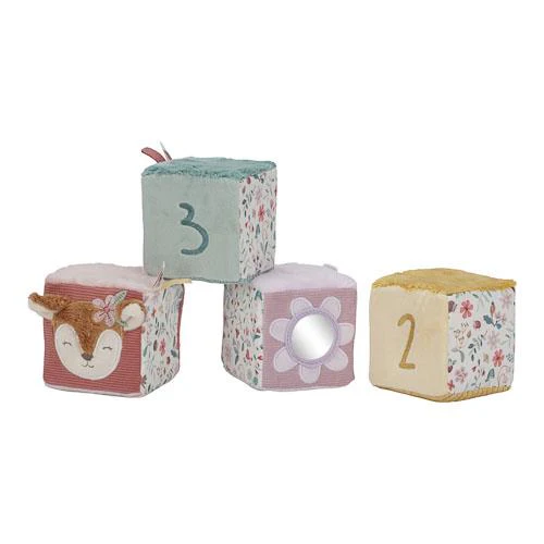 Little Dutch | Set 4 Cubi Morbidi Sensoriali Fairy Garden | LD9016 - immagine 7
