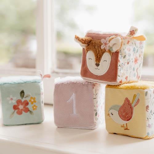 Little Dutch | Set 4 Cubi Morbidi Sensoriali Fairy Garden | LD9016 - immagine 8