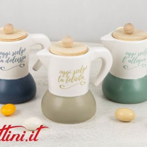 Zuccheriera Dolce Moka coperchio legno