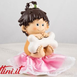 Centro Torta Salvadanaio Bimba Antenata Mod. B