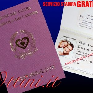 Partecipazione Passport Of Love – STAMPA GRATUITA!