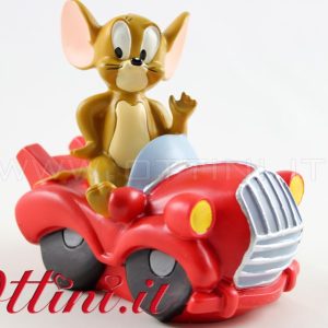 Cake Topper Centro Torta Jerry Auto Rossa