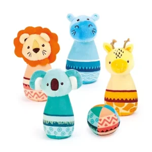 Ludi | Bowling Set con Animali Morbidi | 30103