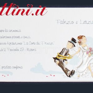 Inviti Nozze Fumetti 86049