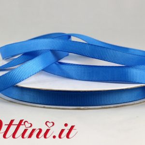 Rotolo Nastro New Blu 10mm Grosgrain