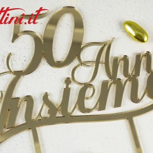 Centro Torta Plexy  Nozze d’Oro  50 anni insieme