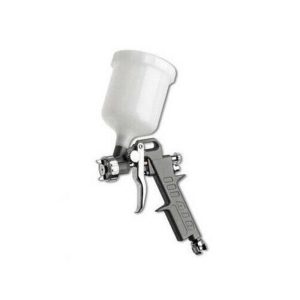 Pistola aerografo professionale per compressore serbatoio superiore 500 ML