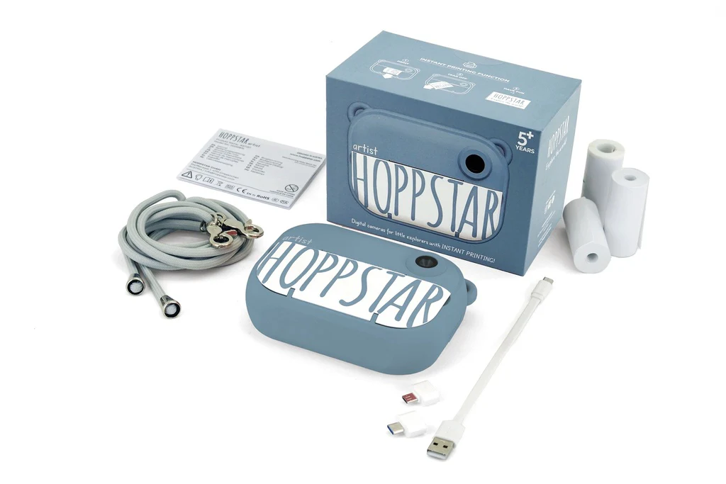 Hoppstar Artist Denim Blu | Fotocamera Digitale con Stampa Istantanea | 12436 - immagine 5