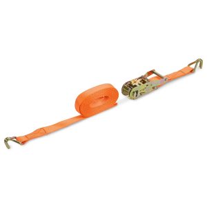 Cinghia a cricchetto professionale con ganci Fissaggio trasporto merci carico