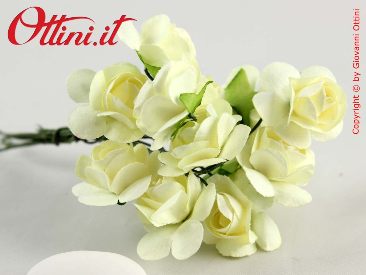 Rosellina Artificiale Crema
