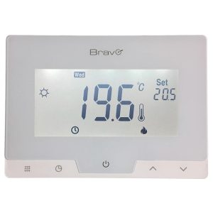 Cronotermostato digitale Bravo Glam giornaliero settimanale Programmabile