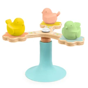 Djeco Baby Spini Gioco Rotante in Legno con Ventosa | DJ06146