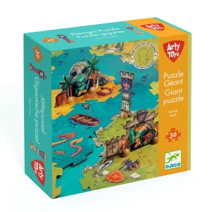 Djeco | Puzzle Gigante Battaglia 30 Pezzi | DJ06487