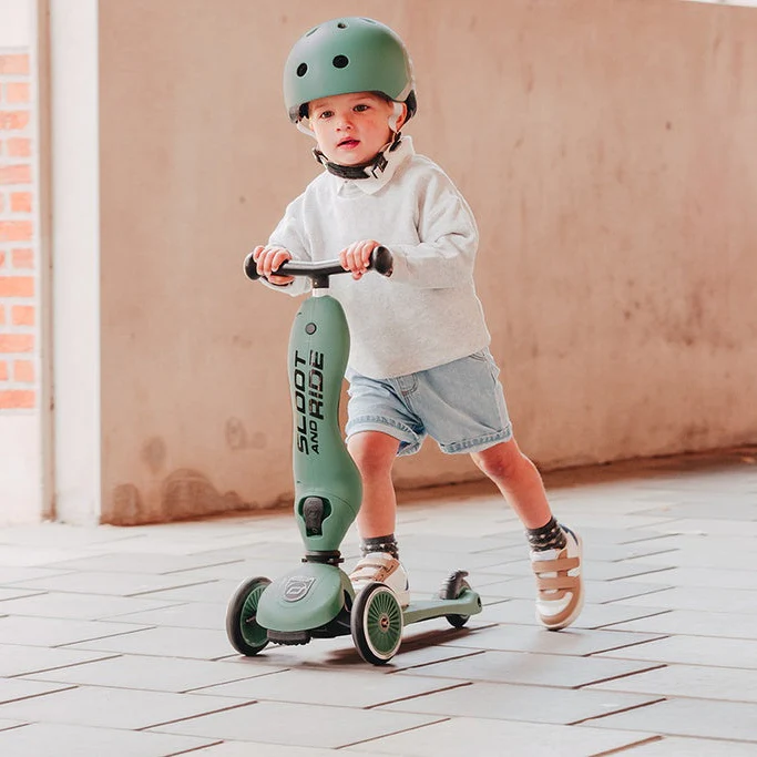 Scoot and Ride | Monopattino 2 in 1 Highwaykick 1 Verde Forest | HIGHWAYKICK1-FOREST - immagine 9