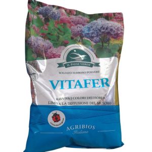 Solfato ferroso polvere Vitafer Il Paese Verde confezione da 1Kg dose per 50-70g