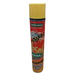Insetticida spray contro vespe e calabroni 750 ml schiumogeno – Mayer Braün