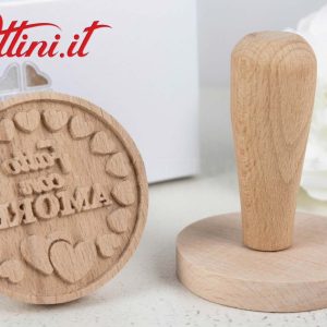 Set Stampini in Legno per Dolci Quadrifoglio