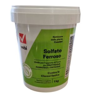Solfato Ferroso Vebi 1 kg   – Rinverdente e correttore del ferro
