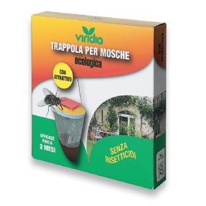 Trappola ecologica per la cattura di mosche – Viridia