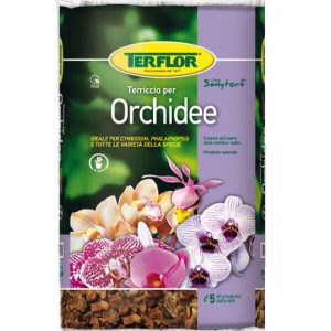 Terriccio per Orchidee Terflor 5L – Substrato con corteccia naturale