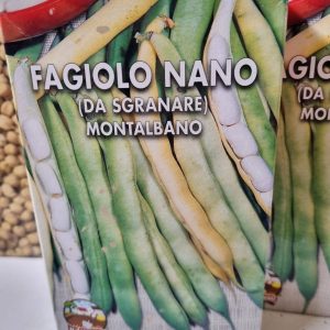 Fagiolo nano da sgranare del Montalbano