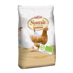 Mangime bio per galline ovaiole NaturOvo BIO Farina 20 kg – Raggio di Sole