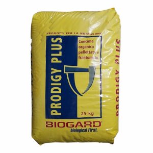 Prodigy Plus concime organico pellettato 25 kg – Biogard