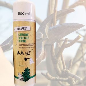 Catrame vegetale di pino: cicatrizzante naturale per ferite di potatura per olivo, drupacee e pomacee