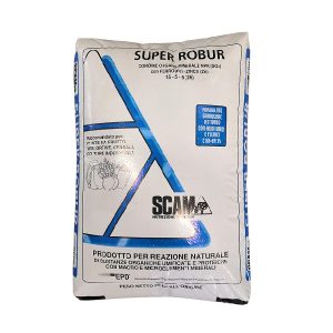 Super Robur concime organo minerale per olivo e alberi da frutto 25kg – Scam